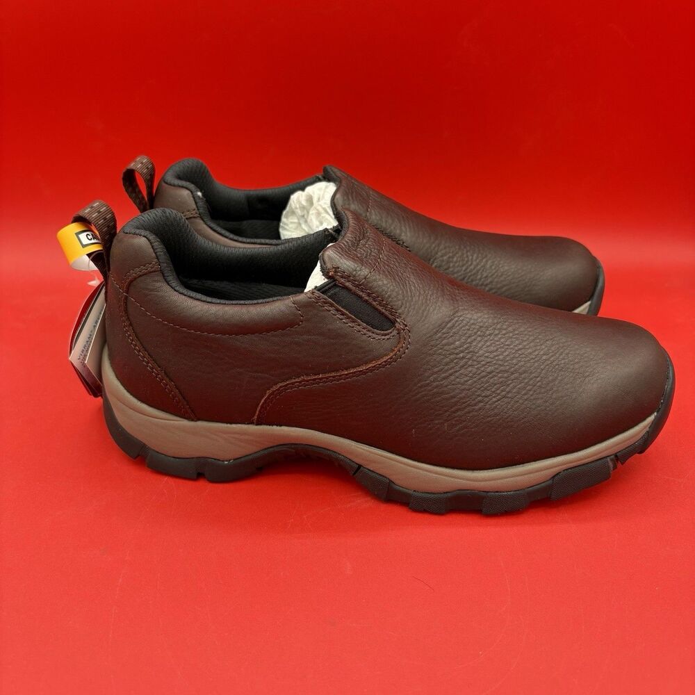 LL Bean Womens Vibram ArticGrip Primaloft Waterproof Leather Comfort Mocs 8M